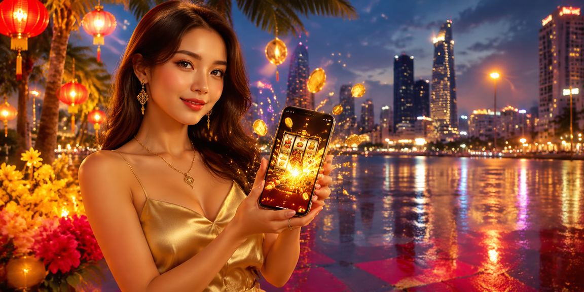 Người chơi tại TP. Hồ Chí Minh trải nghiệm slot game dịp Tết qua ứng dụng di động